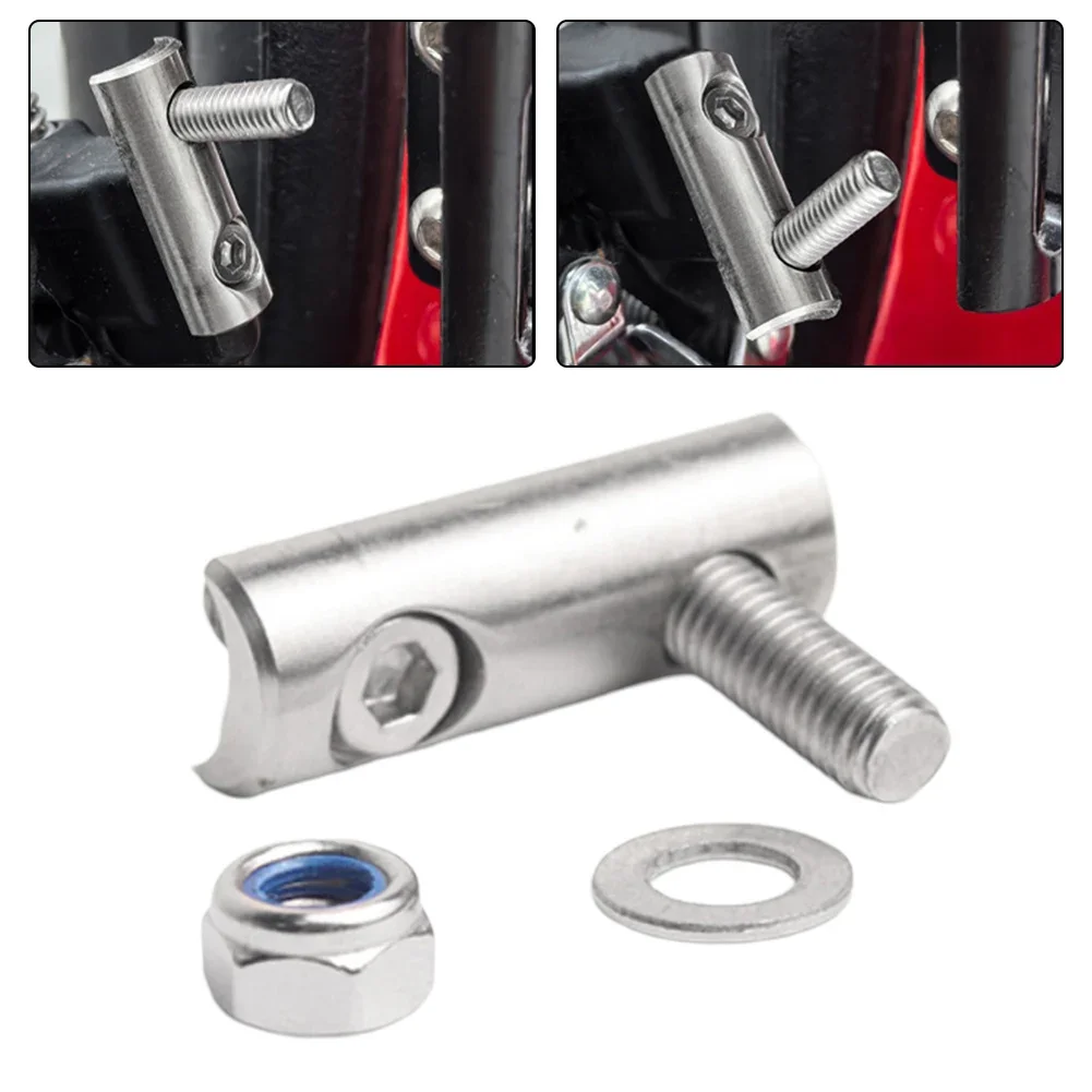 Front Derailleur Extender Made of Stainless Steel for R7000 For R8000 For R9100 Raises by 15 5mm for 10/11/12 Speeds
Front Derailleur Extender Made of Stainless Steel for R7000 For R8000 For R9100 Raises by 15 5mm for 10/11/12 Speeds