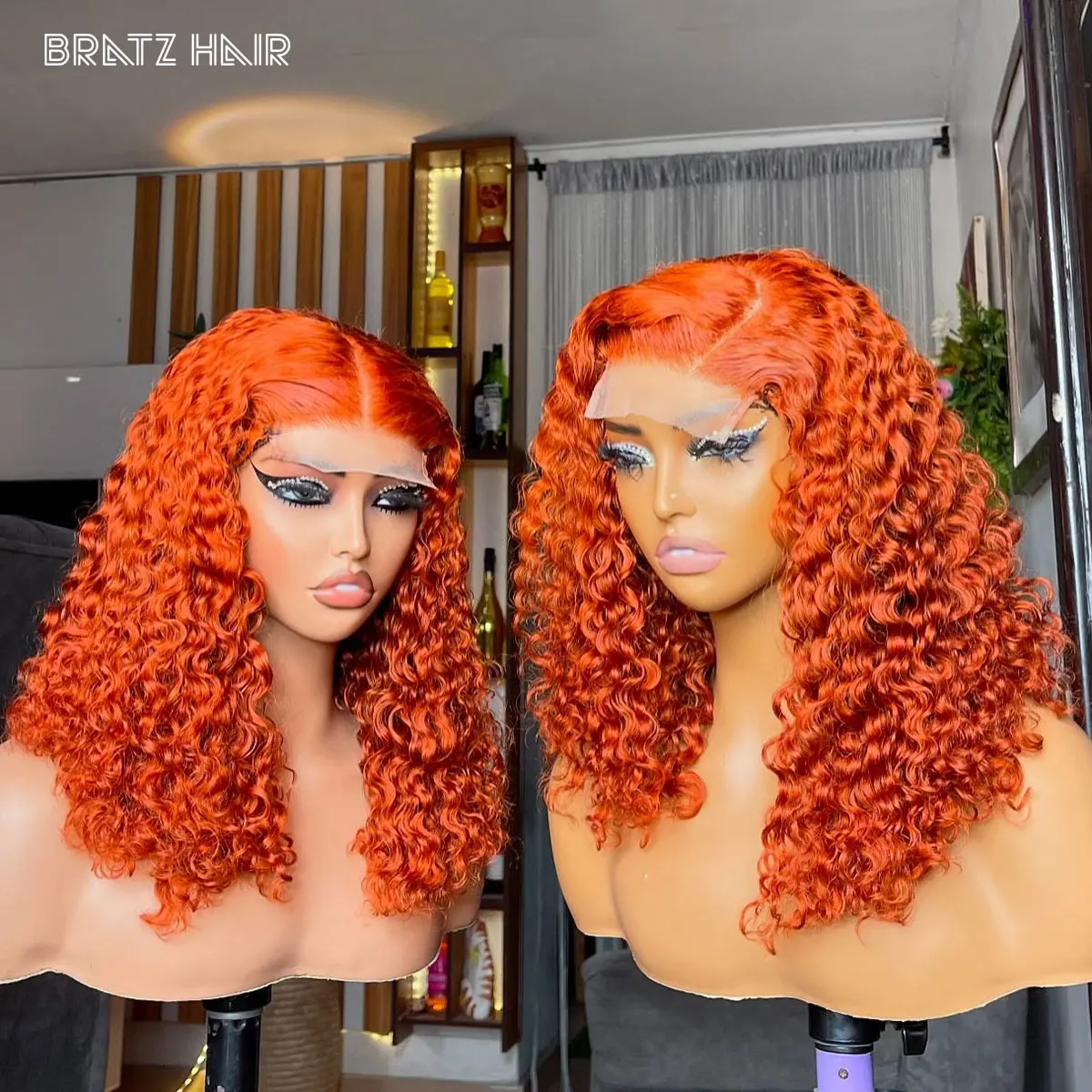 Super Double Drarn Orange Kinky Curly Bob Wig Human Hair 13x6 13x4 HD Lace Frontal Wigs for Woman Deep Curly Ginger 4x4 5x5 Wigs
Super Double Drarn Orange Kinky Curly Bob Wig Human Hair 13x6 13x4 HD Lace Frontal Wigs for Woman Deep Curly Ginger 4x4 5x5 Wigs
