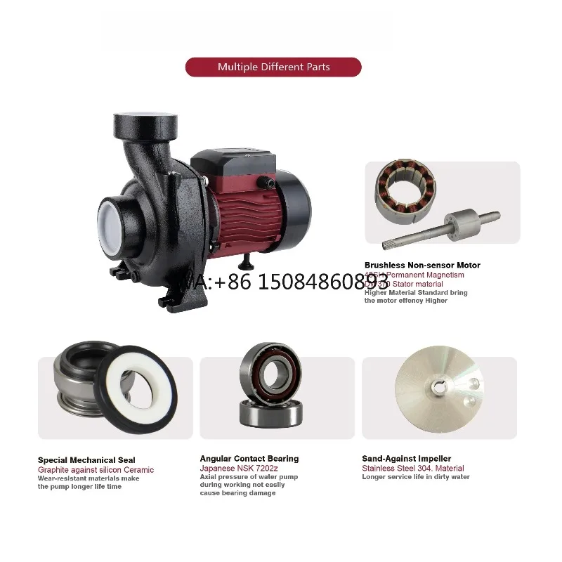 3HP MPPT Brushless DC Solar Surface Pump 2-4 Inch Large Flow High Head Domestic Agricultural Irrigation Water Supply
3HP MPPT Brushless DC Solar Surface Pump 2-4 Inch Large Flow High Head Domestic Agricultural Irrigation Water Supply