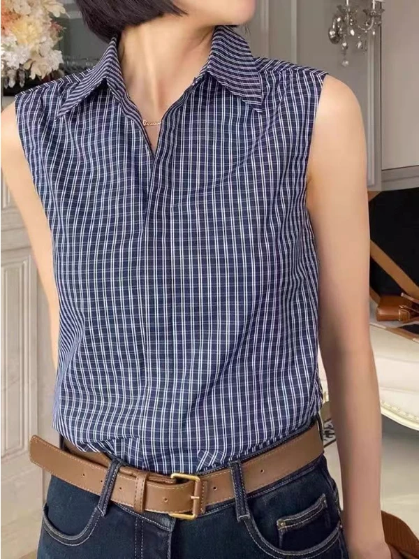 plus Size Svel Ne Vest Women's Spring Summer New Sle Inner irt Layering Tool Korean Loose Fit Button Detail
plus Size Svel Ne Vest Women's Spring Summer New Sle Inner irt Layering Tool Korean Loose Fit Button Detail