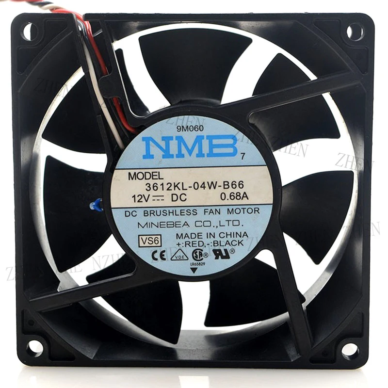 S New for NMB 3612KL-04W-B66 DC12V 0.68A 3pin cooling fan#QW
S New for NMB 3612KL-04W-B66 DC12V 0.68A 3pin cooling fan#QW