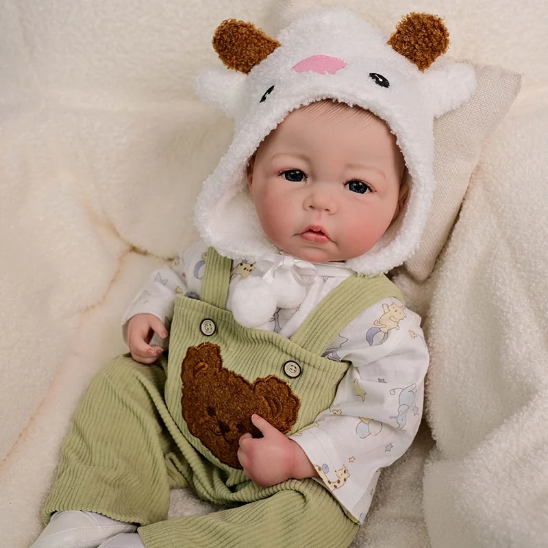 48cm Full Body Boy Doll Luca Reborn Baby Doll Handmade 3D Skin Painted Hair Visible Veins
48cm Full Body Boy Doll Luca Reborn Baby Doll Handmade 3D Skin Painted Hair Visible Veins