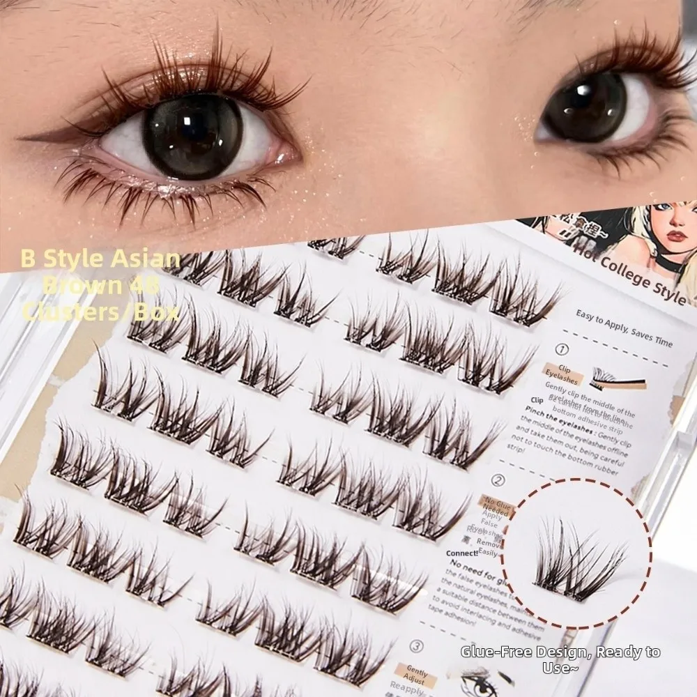 Thick Self Adhesive False Eyelashes 13MM Comic Style DIY Lashes Extension No Glue Needed Glue Free 8 Rows Fake Eyelashes Party
Thick Self Adhesive False Eyelashes 13MM Comic Style DIY Lashes Extension No Glue Needed Glue Free 8 Rows Fake Eyelashes Party