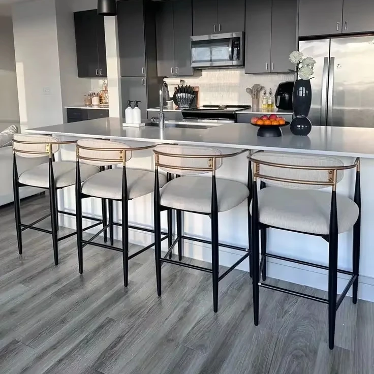 Luxury Customized Metal Bar Stool High Iron Chair Wood Stylish Vintage Retro Kitchen Home Dining Outdoor Cafe Furniture
Luxury Customized Metal Bar Stool High Iron Chair Wood Stylish Vintage Retro Kitchen Home Dining Outdoor Cafe Furniture