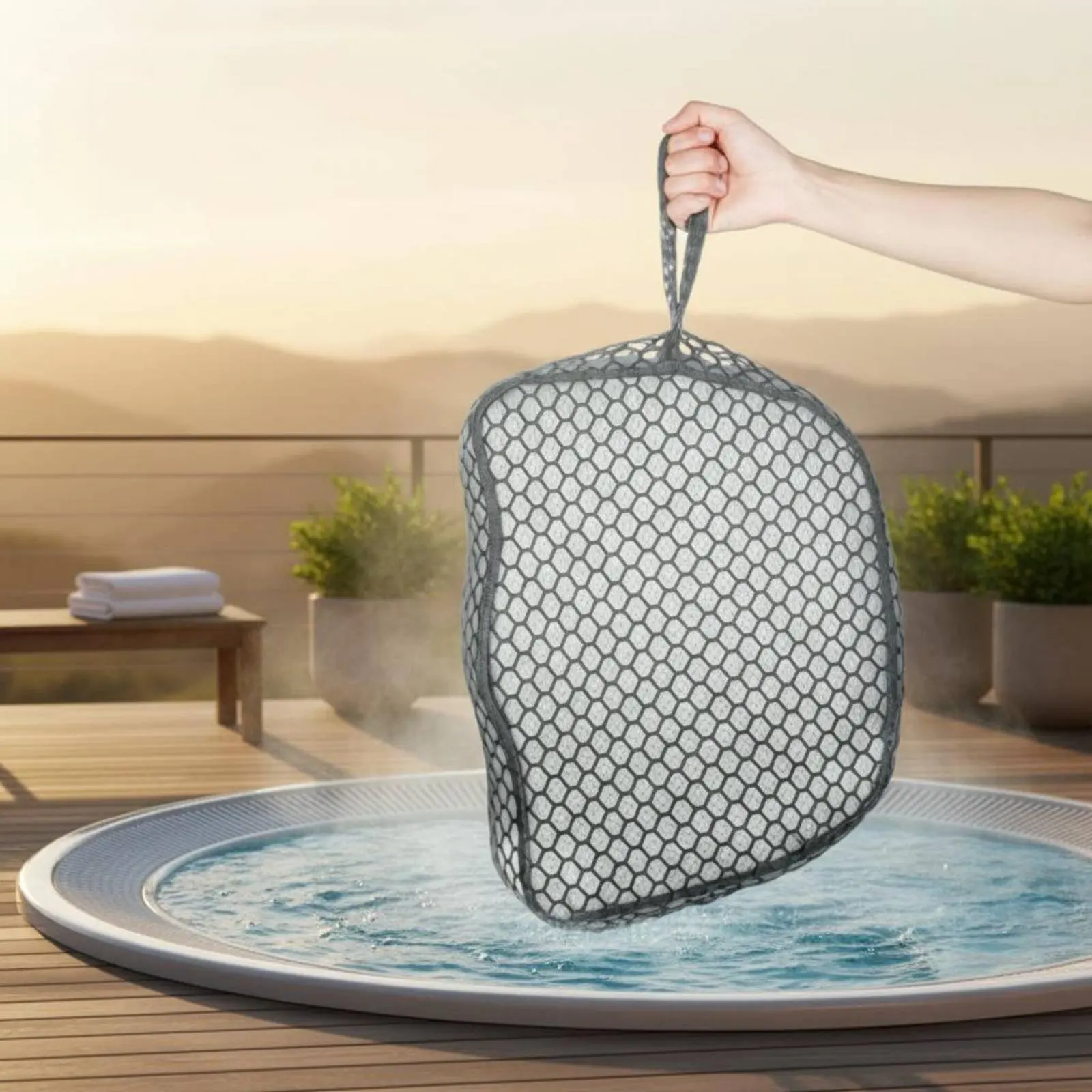 Spa Bath Booster Seat Weighted Design Immersible Spa Pad Waterproof Pool Pad Comfortable Support Bathroom Accessory
Spa Bath Booster Seat Weighted Design Immersible Spa Pad Waterproof Pool Pad Comfortable Support Bathroom Accessory