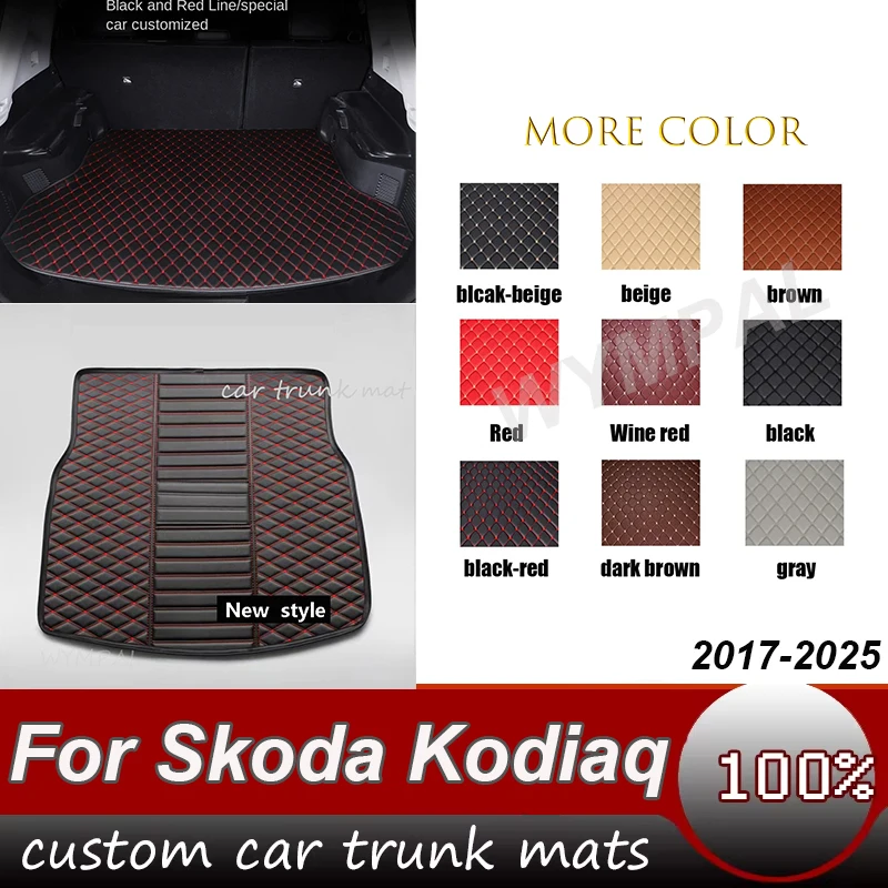 For Skoda Kodiaq 5-Seat 2025 2024 2023 2022 2021 2020 2019 2018 2017 Car Floor Mats Custom Auto Foot Pads Carpet Cover Interior
For Skoda Kodiaq 5-Seat 2025 2024 2023 2022 2021 2020 2019 2018 2017 Car Floor Mats Custom Auto Foot Pads Carpet Cover Interior