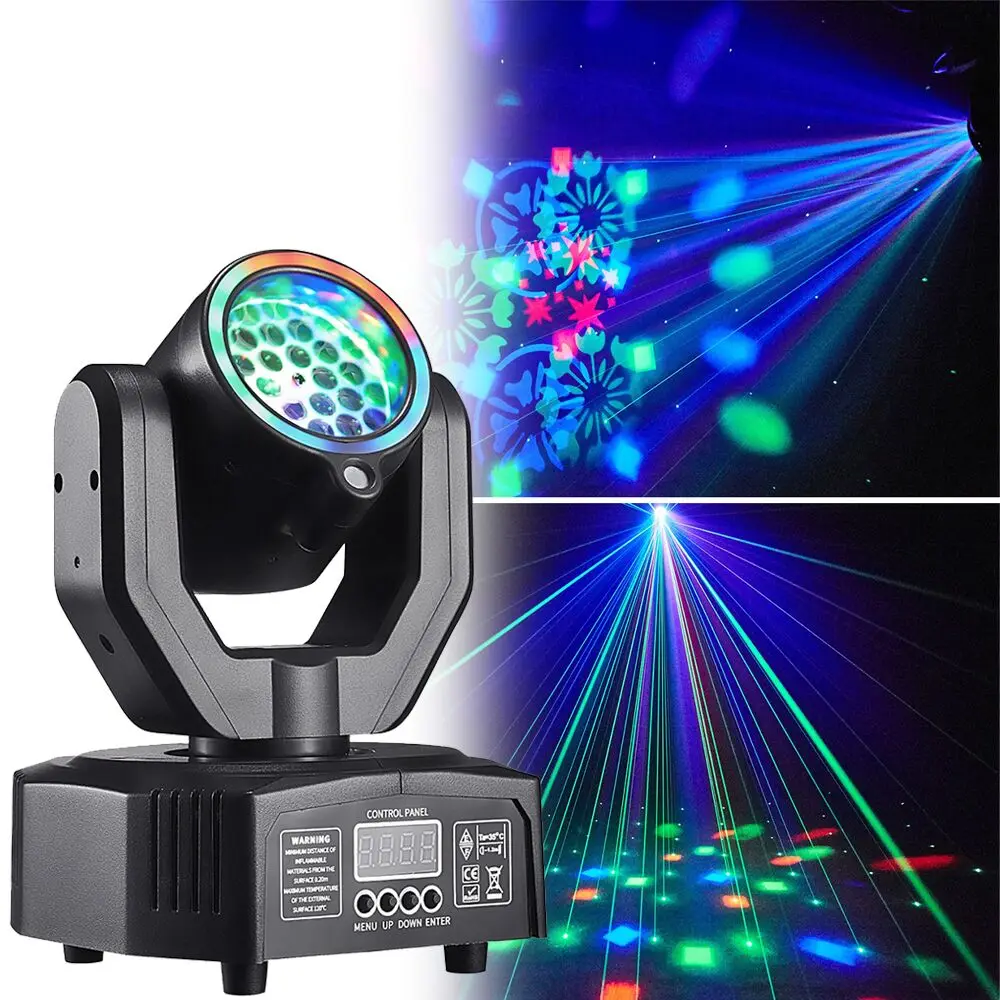 30 Вт Мини-светодиодный светильник с подвижной головкой DMX Control RGB Spot Gobo Эффект сценического освещения Дистанционный луч дискотеки Лазер для мобильного DJ Party Club
30 Вт Мини-светодиодный светильник с подвижной головкой DMX Control RGB Spot Gobo Эффект сценического освещения Дистанционный луч дискотеки Лазер для мобильного DJ Party Club