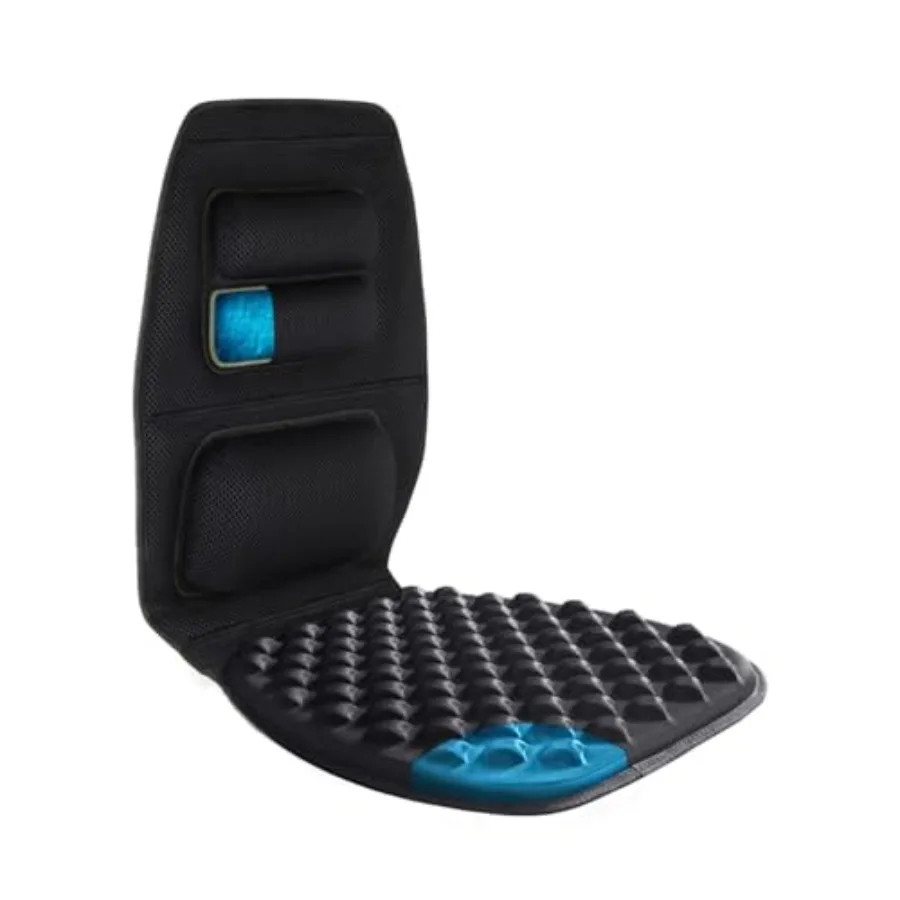 Premium Gel Cushion for Car Office Chair with Firm Back Support Bubble Gel Seat Pad for Pressure Sore and Coccyx Pain Relief Lu
Premium Gel Cushion for Car Office Chair with Firm Back Support Bubble Gel Seat Pad for Pressure Sore and Coccyx Pain Relief Lu