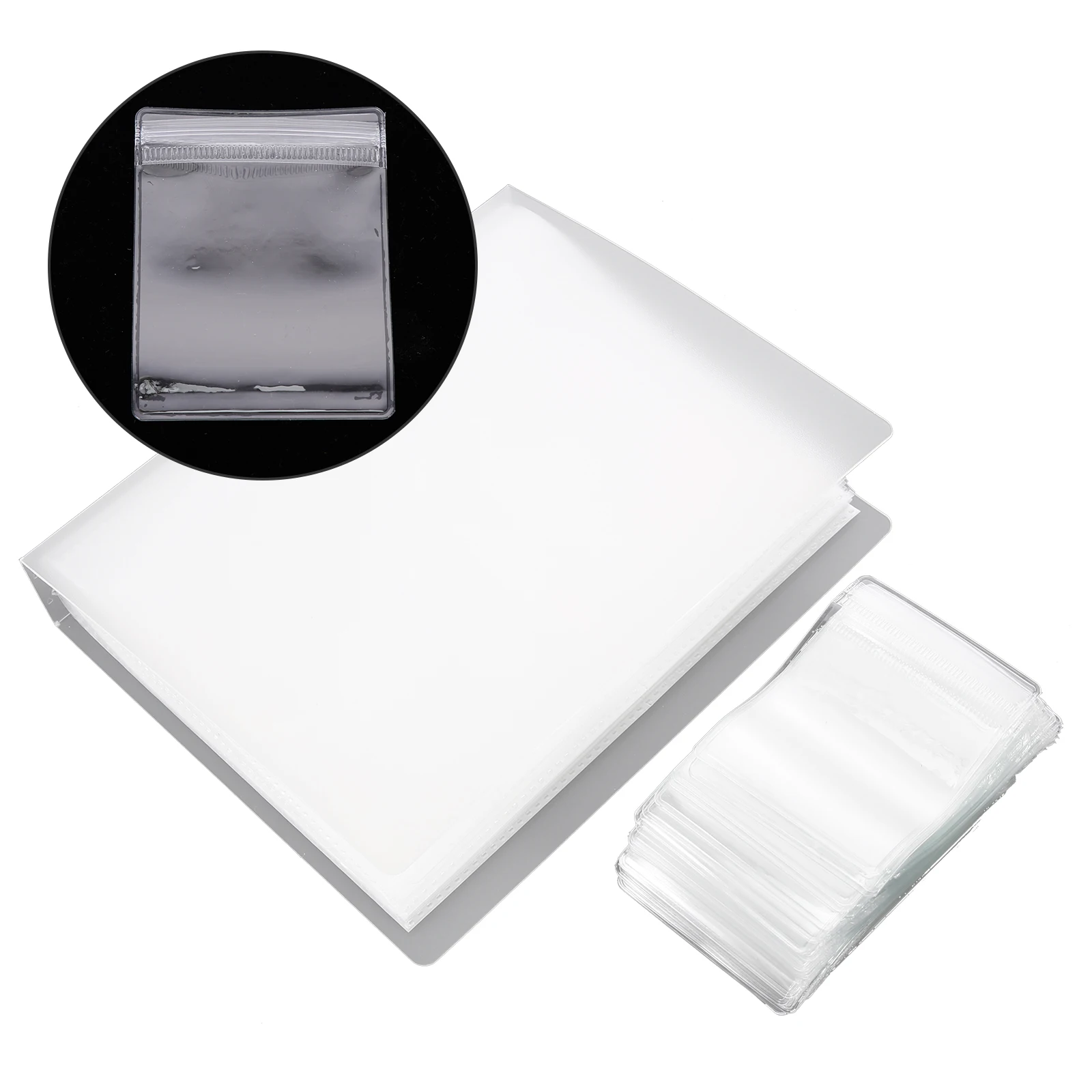 PVC Jewelry Storage Bag Clear Travel ganizer Transparent Pockets for Necklace Ring Earrings Sealed Pack Book Style Jewelry
PVC Jewelry Storage Bag Clear Travel ganizer Transparent Pockets for Necklace Ring Earrings Sealed Pack Book Style Jewelry