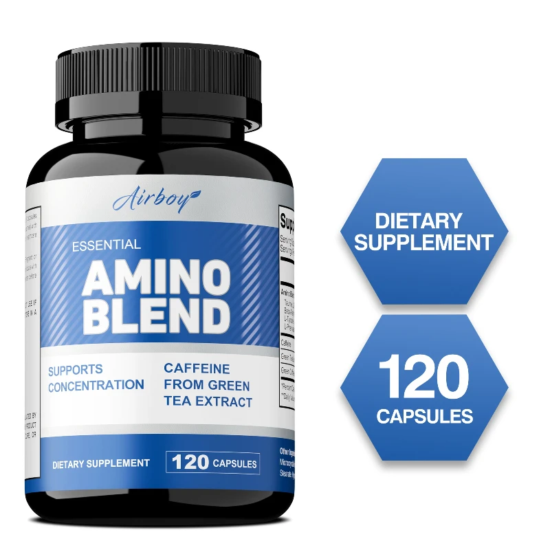 Amino Acid Capsules - Build Muscle Mass, Aid Muscle Recovery, Promote Protein Synthesis, and Increase Energy Levels
Amino Acid Capsules - Build Muscle Mass, Aid Muscle Recovery, Promote Protein Synthesis, and Increase Energy Levels