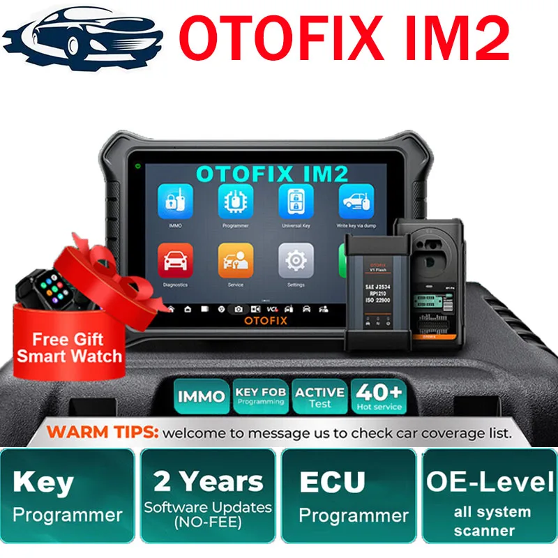 OTOFIX IM2 Auto Key Programmer XP1 PRO IMMO Key Programming Tool J2534 ECU Programming Diagnostic Scanner Tool 2 Years Update
OTOFIX IM2 Auto Key Programmer XP1 PRO IMMO Key Programming Tool J2534 ECU Programming Diagnostic Scanner Tool 2 Years Update