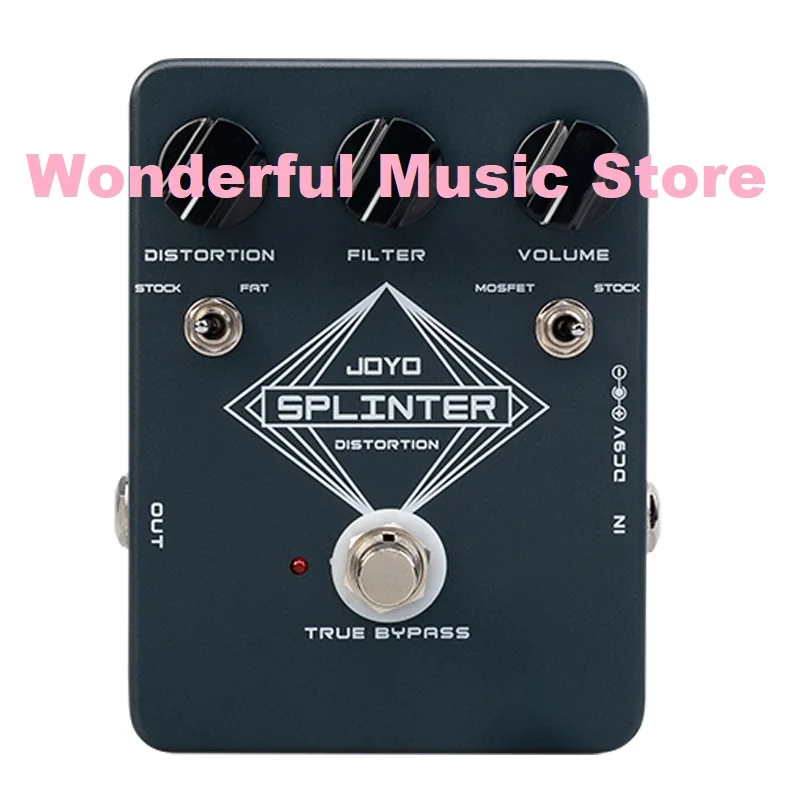 JOYO JF-21 SPLINTER классическое Искажение педаль для электрической гитары, эффекты Fuzz & Distortion, запасные части для настоящей байпационной гитары
JOYO JF-21 SPLINTER классическое Искажение педаль для электрической гитары, эффекты Fuzz & Distortion, запасные части для настоящей байпационной гитары