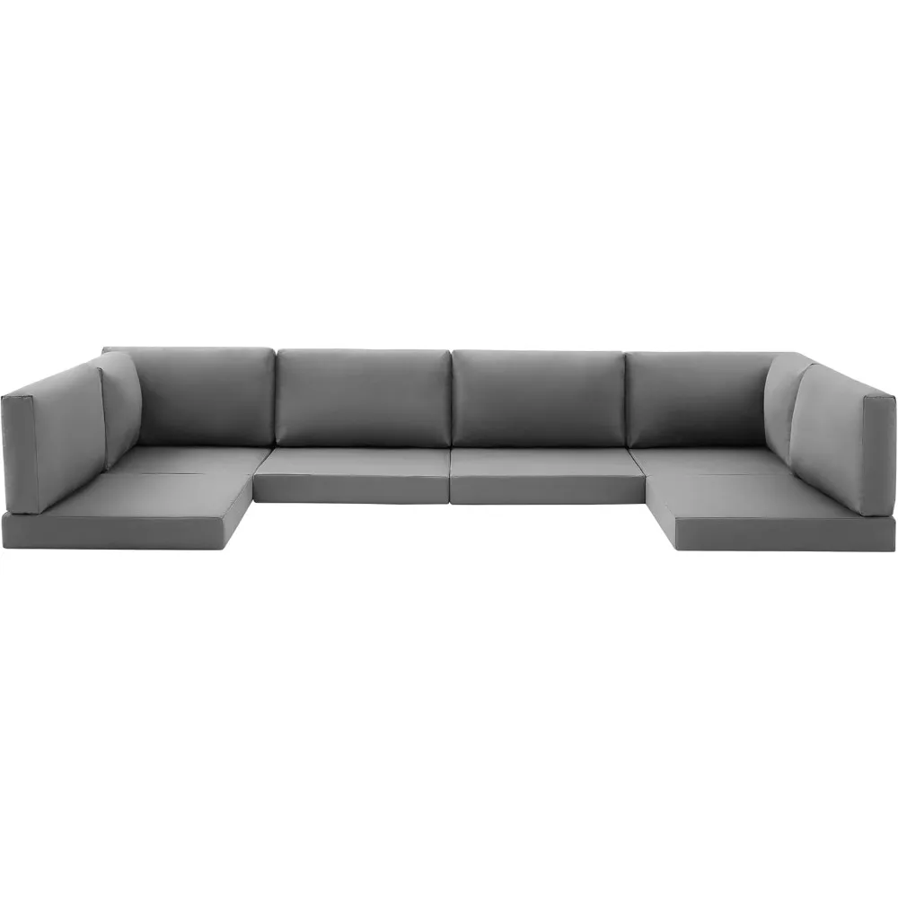 Outdoor Replacement Cushions for Patio Furniture, 14-Piece Water-Resistant Outdoor Cushion for 6-Seat Rattan Wicker Sectional Pa
Outdoor Replacement Cushions for Patio Furniture, 14-Piece Water-Resistant Outdoor Cushion for 6-Seat Rattan Wicker Sectional Pa