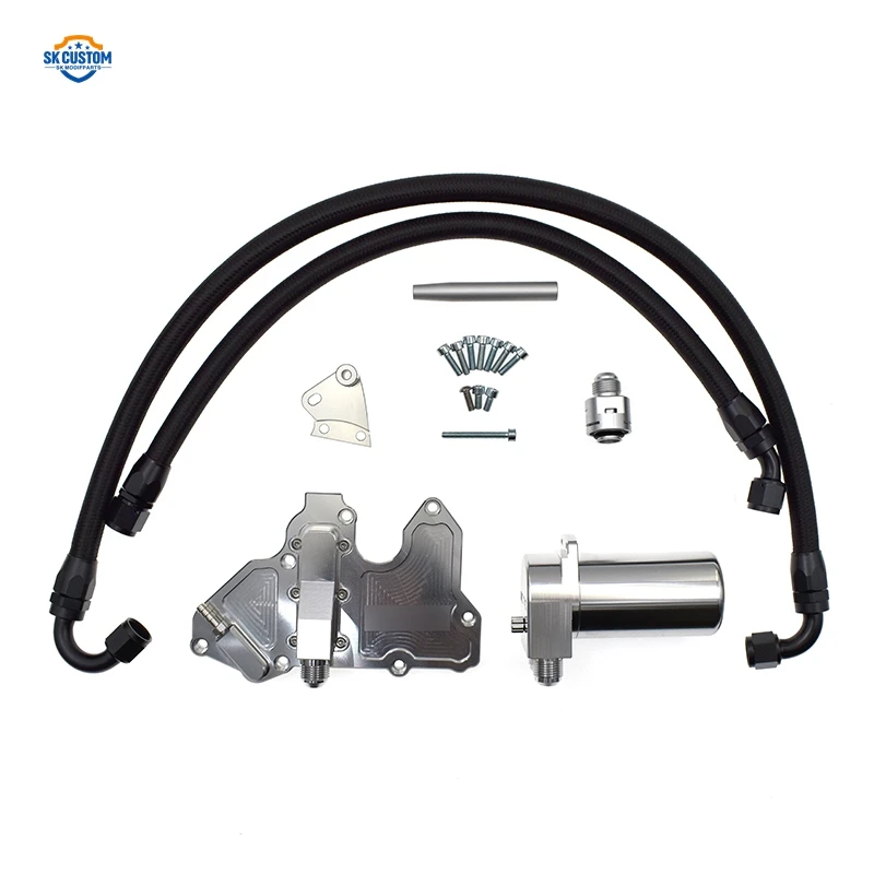 SK CUSTOM CNC Aluminum EA888 Gen 3 Oil Catch Can for Golf7 GTI MK6 S3 S4 Oil Catch Can Tank
SK CUSTOM CNC Aluminum EA888 Gen 3 Oil Catch Can for Golf7 GTI MK6 S3 S4 Oil Catch Can Tank