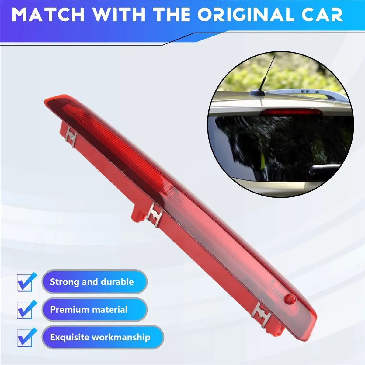 Car High Mount Rear Third Brake Light for Ford Escape/Kuga 2013-2016 Main in Car Light
Car High Mount Rear Third Brake Light for Ford Escape/Kuga 2013-2016 Main in Car Light