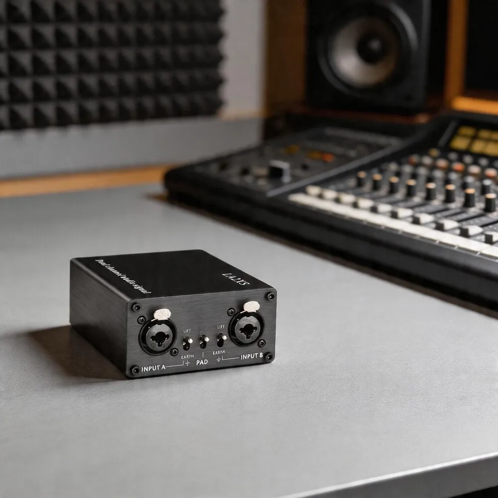 LA2XS For Audio Isolator Designed for Use in Fixed Installations Mobile Production Units and Portable Field Recording Rigs
LA2XS For Audio Isolator Designed for Use in Fixed Installations Mobile Production Units and Portable Field Recording Rigs