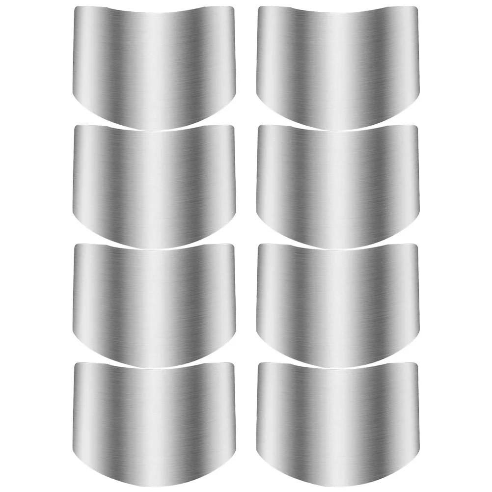 8Pcs Finger Protector Stainless Steel Kitchen Protective Guard Cutting Finger Shield Hand Safety Tool Vegetable Food Chopping
8Pcs Finger Protector Stainless Steel Kitchen Protective Guard Cutting Finger Shield Hand Safety Tool Vegetable Food Chopping