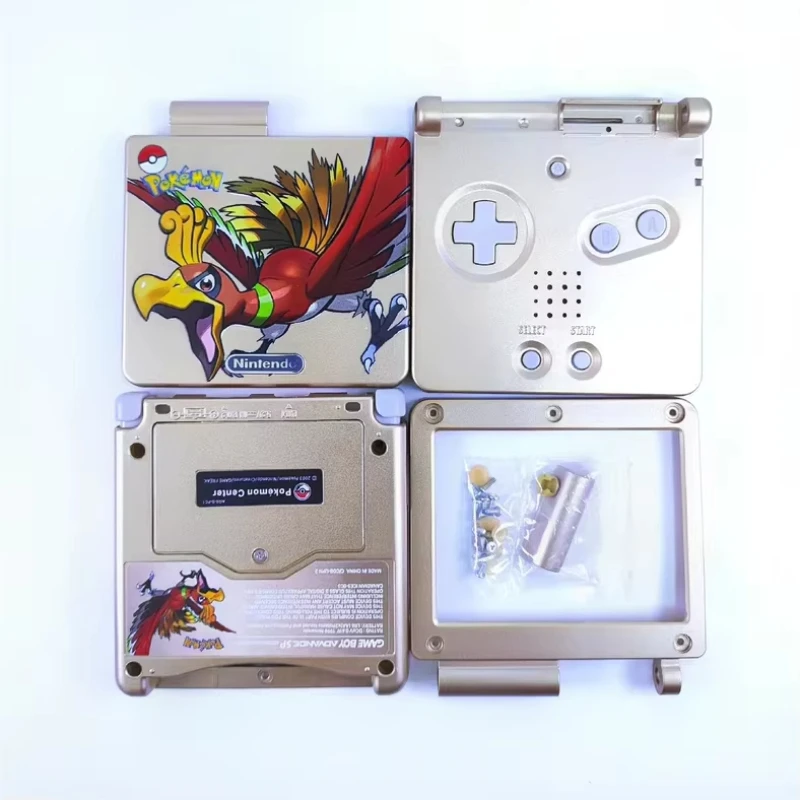 Nintendo GBA SP Packaging and Case Set Pokémon Pocket Gold Limited Edition
Nintendo GBA SP Packaging and Case Set Pokémon Pocket Gold Limited Edition
