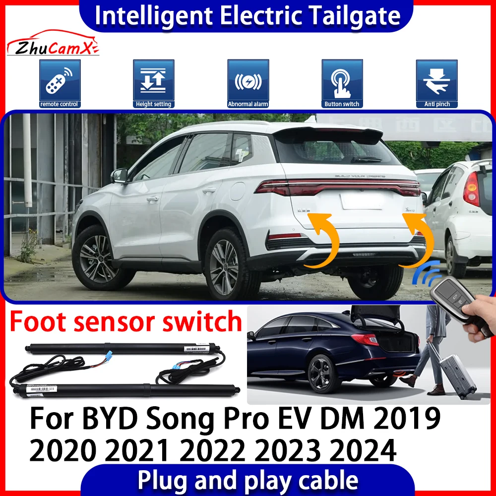 Automatic Lifting kit Trunk Intelligent Electric Tail Gate Lift Tailgate for BYD Song Pro EV DM 2019 2020 2021 2022 2023 2024
Automatic Lifting kit Trunk Intelligent Electric Tail Gate Lift Tailgate for BYD Song Pro EV DM 2019 2020 2021 2022 2023 2024