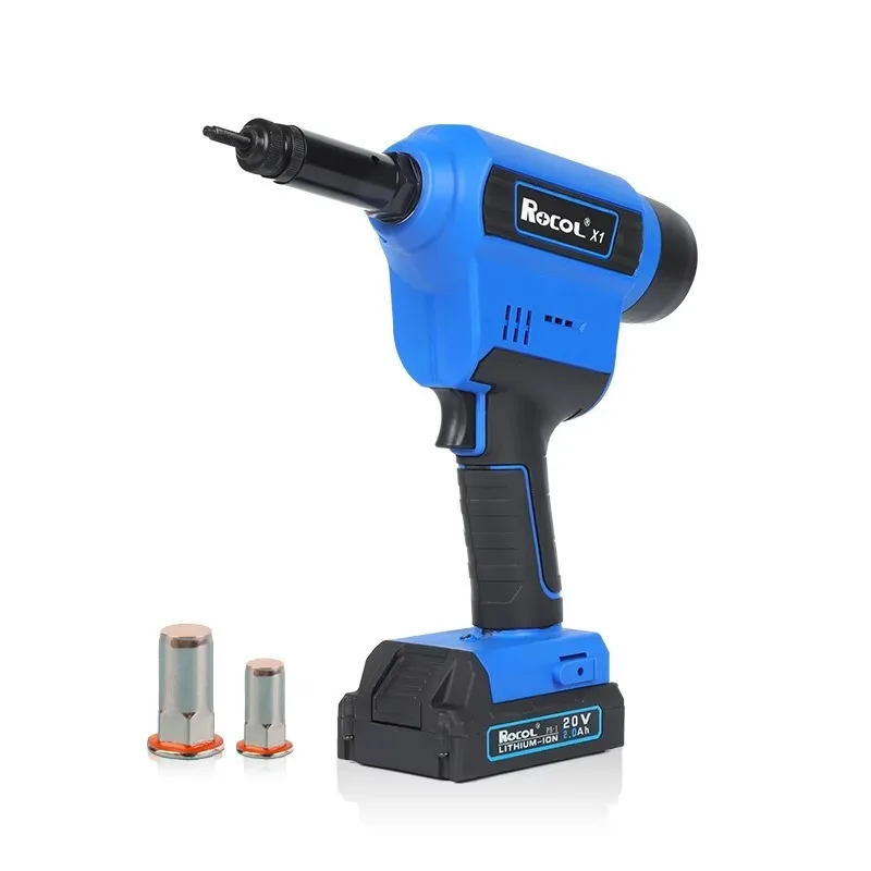 Cordless Rivet Nut Gun RL-X1 Labor Saving Efficient Riveter for M3-M12 with Nail Counting Function
Cordless Rivet Nut Gun RL-X1 Labor Saving Efficient Riveter for M3-M12 with Nail Counting Function