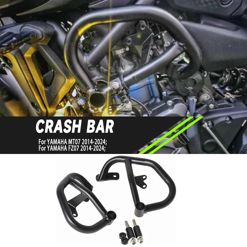 MT07 FZ07 аксессуары для мотоциклов защита двигателя дорожная защита двигателя защита бампер для YAMAHA MT07 FZ07 2014-2024
MT07 FZ07 аксессуары для мотоциклов защита двигателя дорожная защита двигателя защита бампер для YAMAHA MT07 FZ07 2014-2024