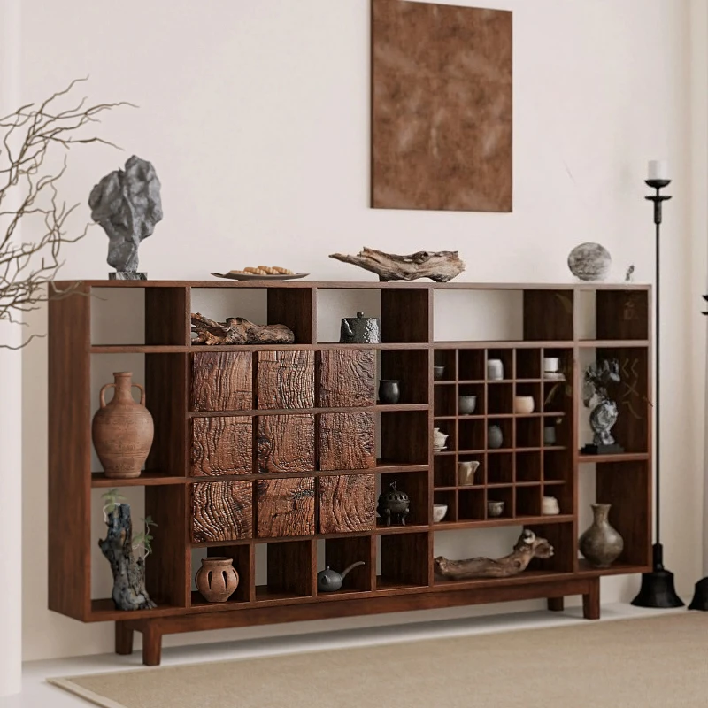 X-S Solid Wood Tea Cabinet Duobao Pavilion Tea Room Cup Pot Storage Bogu Rack Storage Display
X-S Solid Wood Tea Cabinet Duobao Pavilion Tea Room Cup Pot Storage Bogu Rack Storage Display