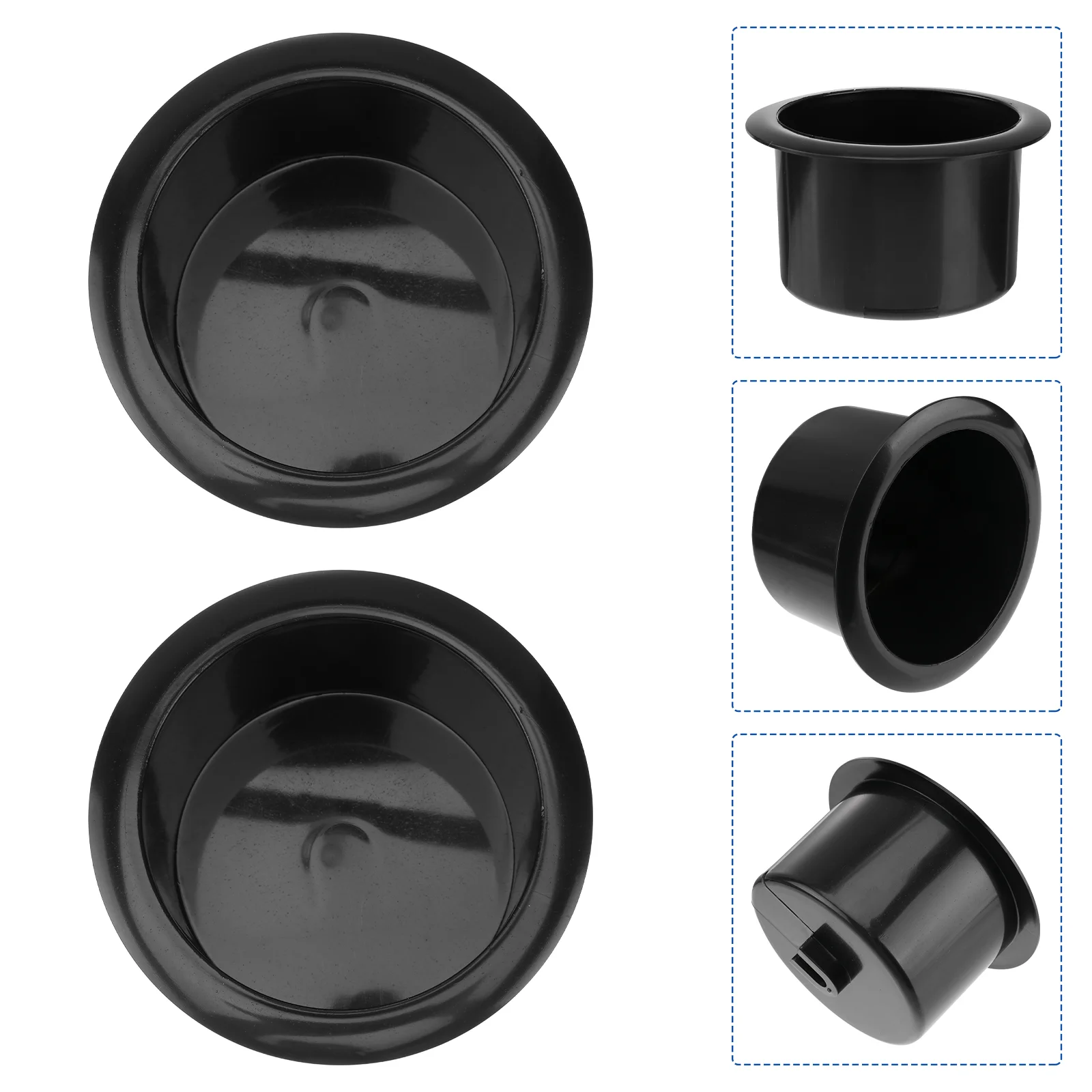 2 Pcs Cup Holder for Game Table Insert Handles Plug-in Boat Black Recliner Chair
2 Pcs Cup Holder for Game Table Insert Handles Plug-in Boat Black Recliner Chair