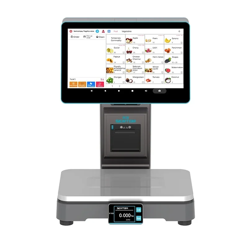 In stock Dual Screen AI Scale Digital Weighing Scale Weighing Scale with Barcode Label Printer for Supermarket
In stock Dual Screen AI Scale Digital Weighing Scale Weighing Scale with Barcode Label Printer for Supermarket