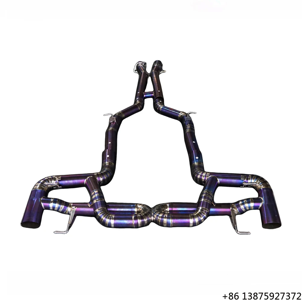 Performance Titanium Straight Exhaust Catback System for SLS63
Performance Titanium Straight Exhaust Catback System for SLS63