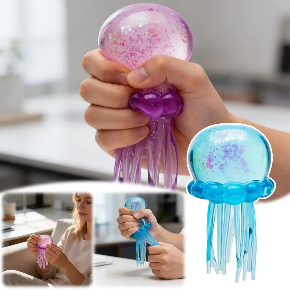 Jellyfish Squish Beach Water Play Octopus Toy Outdoor Squeeze Toy Simulated Octopus Stress Balls Relief Fidget Toy
Jellyfish Squish Beach Water Play Octopus Toy Outdoor Squeeze Toy Simulated Octopus Stress Balls Relief Fidget Toy