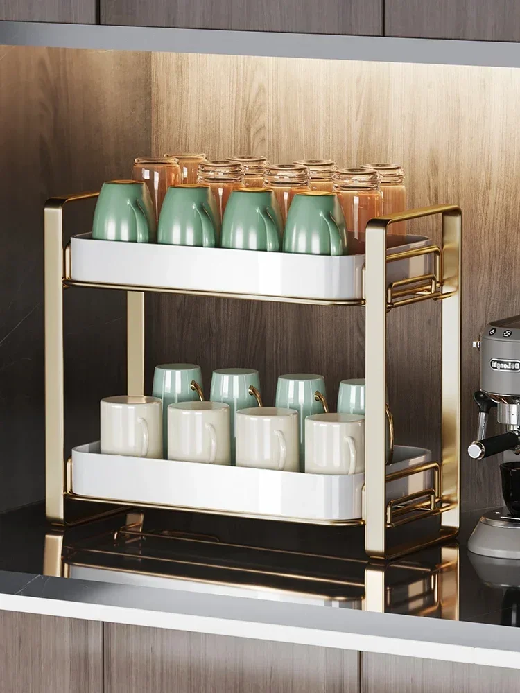 Hot SaleCup Storage Rack, Cup Holder, Living Room Glass Tea Cup, Double-layer Drainage Tray, Household Tabletop Water Cup Holder
Hot SaleCup Storage Rack, Cup Holder, Living Room Glass Tea Cup, Double-layer Drainage Tray, Household Tabletop Water Cup Holder