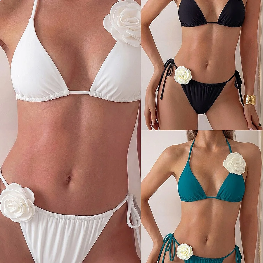 2026 Halter Push Up Padded Sexy Bikini Set Women Summer Pool Holiday Beach Swimwear Bulk Wholesale Beachwear
2026 Halter Push Up Padded Sexy Bikini Set Women Summer Pool Holiday Beach Swimwear Bulk Wholesale Beachwear