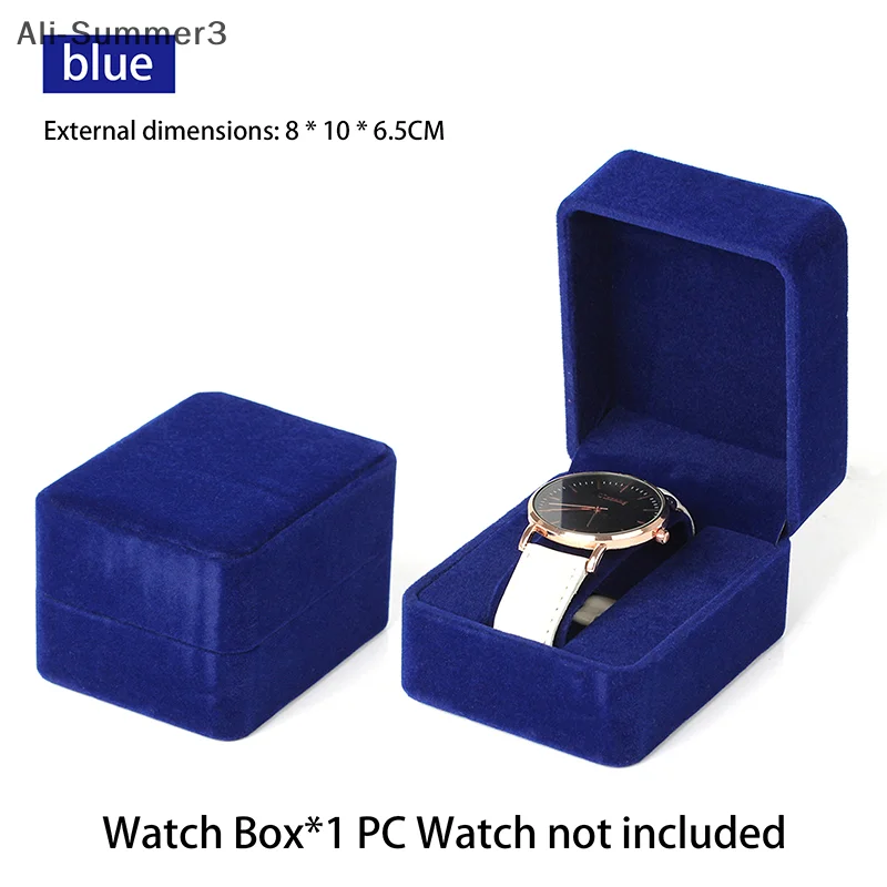 1Pc Velvet Square Watch Box Gift Packaging Boxes Fashion Jewelry Accessories Business Smartwatch Display Container Case
1Pc Velvet Square Watch Box Gift Packaging Boxes Fashion Jewelry Accessories Business Smartwatch Display Container Case