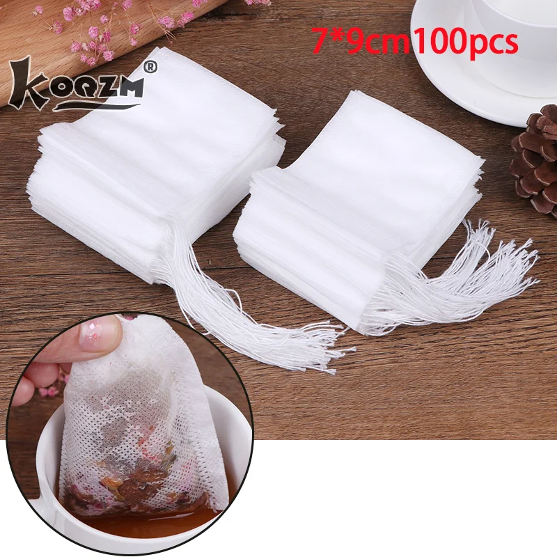 100Pc 6/7cm Tea Bag Teabags Biodegradable Paper Drawstring Eco-Friendly Filter Empty Loose Leaf Powder Herbal Medicine Strainer
100Pc 6/7cm Tea Bag Teabags Biodegradable Paper Drawstring Eco-Friendly Filter Empty Loose Leaf Powder Herbal Medicine Strainer