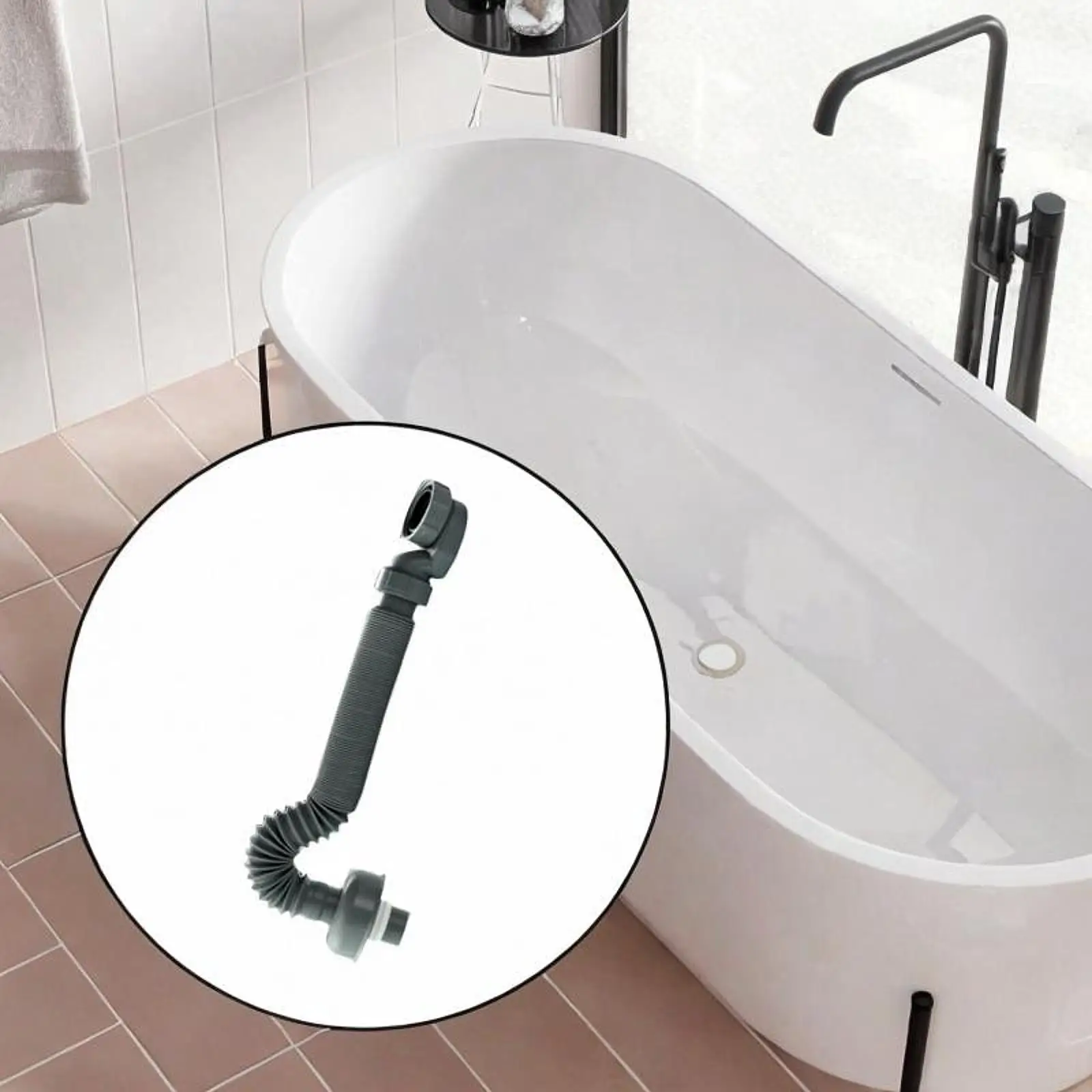 Bathroom Sink Drain Anti Odor P-trap Sink Drain Pipe Kitchen Sink Drain Pipe for Bathroom Kitchen Apartment Bathtub Restaurant
Bathroom Sink Drain Anti Odor P-trap Sink Drain Pipe Kitchen Sink Drain Pipe for Bathroom Kitchen Apartment Bathtub Restaurant