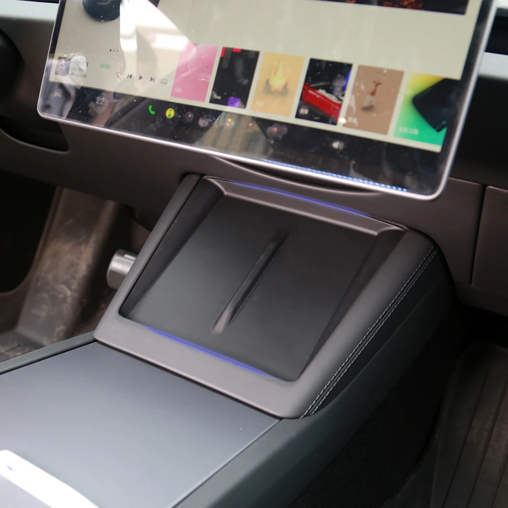 Central Control Tray For Tesla Model 3 Highland 2024 Wireless Charging Mat Phone Holder Pads
Central Control Tray For Tesla Model 3 Highland 2024 Wireless Charging Mat Phone Holder Pads