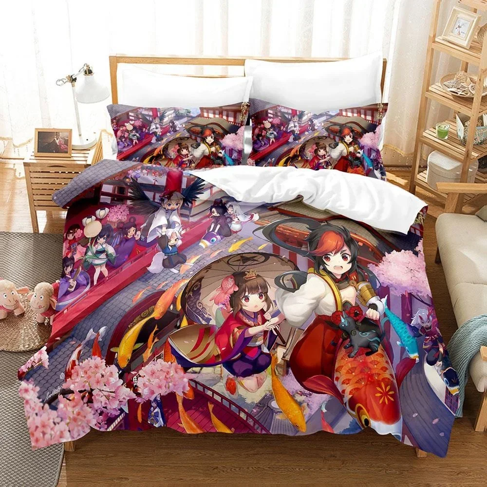 3D Printing Game Kawaii Girls Onmyoji Bedding Set Single Twin Full Queen King Size Bed Set Adult Kid Bedroom Duvet cover Sets
3D Printing Game Kawaii Girls Onmyoji Bedding Set Single Twin Full Queen King Size Bed Set Adult Kid Bedroom Duvet cover Sets