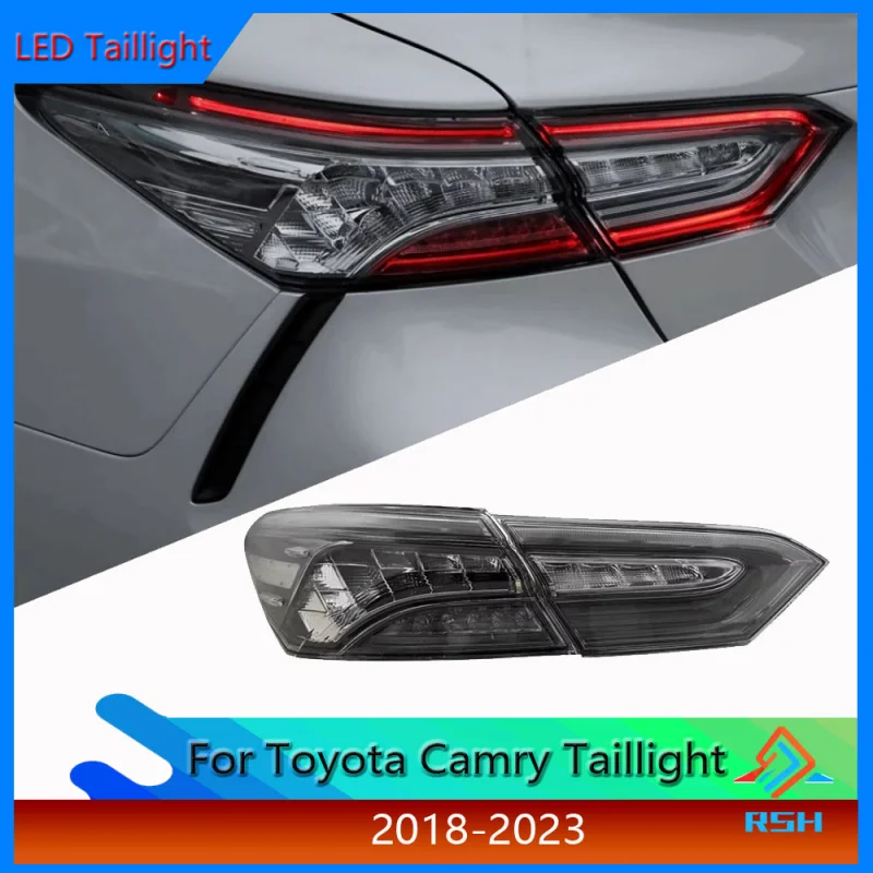 For Toyota Camry Taillight Assembly 2018-2023 Modified LED Driving Light Brake Turn Signal Light Clear Rear Lamp Plug And Play
For Toyota Camry Taillight Assembly 2018-2023 Modified LED Driving Light Brake Turn Signal Light Clear Rear Lamp Plug And Play