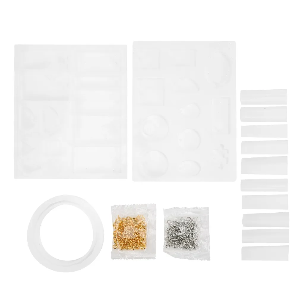 213pcs Reusable Silicone Jewelry Mould Elastic Smooth Resin Silicone Mould Durable With Hole Cabochon Gemstone Jewelry Mould
213pcs Reusable Silicone Jewelry Mould Elastic Smooth Resin Silicone Mould Durable With Hole Cabochon Gemstone Jewelry Mould
