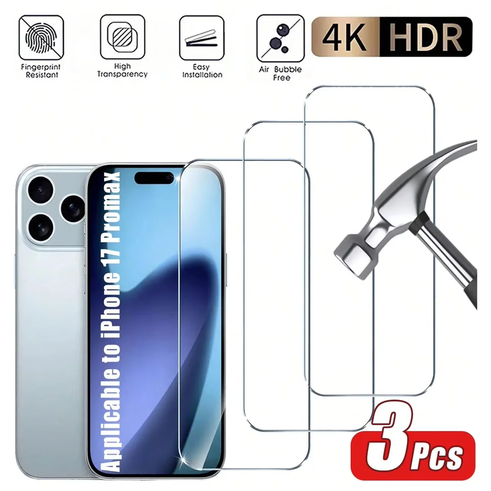1/3Pcs Tempered Glass For iPhone 17 15 14 11 12 13 16 Pro Max Mini Screen Protector For iPhone 16Plus XR X XS 6 Protective Glass
1/3Pcs Tempered Glass For iPhone 17 15 14 11 12 13 16 Pro Max Mini Screen Protector For iPhone 16Plus XR X XS 6 Protective Glass