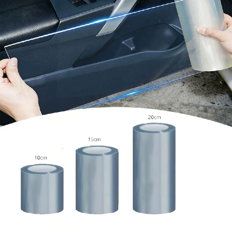 Car Protective Film Scratch Resistant Glossy Transparent PU Film Waterproof Car Sticker Multi-purpose Paint Film 10/15/20cm
Car Protective Film Scratch Resistant Glossy Transparent PU Film Waterproof Car Sticker Multi-purpose Paint Film 10/15/20cm