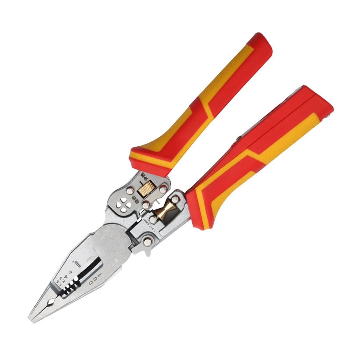 A71Z 9 in 1 Multifunctional Electrician Pliers Power Measurement Wire Stripping Pliers Roller Design Adjustable Pliers
A71Z 9 in 1 Multifunctional Electrician Pliers Power Measurement Wire Stripping Pliers Roller Design Adjustable Pliers