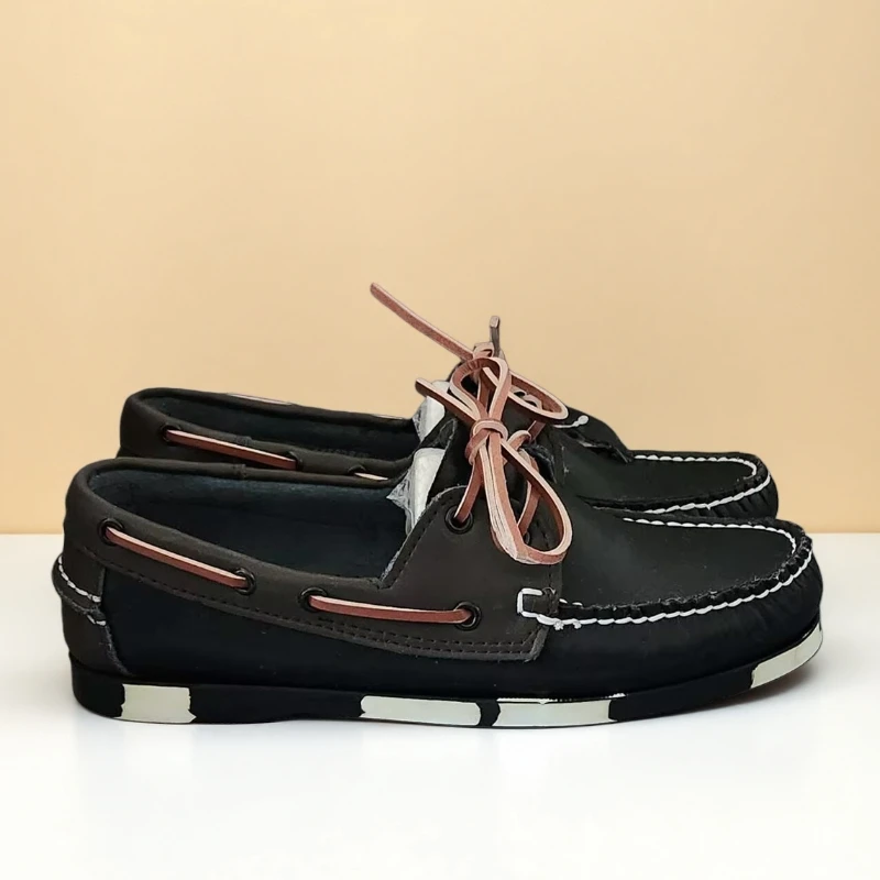 Classic Genuine Leather Boat Shoes Footwear Men Casual Shoes Handsewn Brand Luxury Loafers Men Full-Grain Leather Moccasins
Classic Genuine Leather Boat Shoes Footwear Men Casual Shoes Handsewn Brand Luxury Loafers Men Full-Grain Leather Moccasins