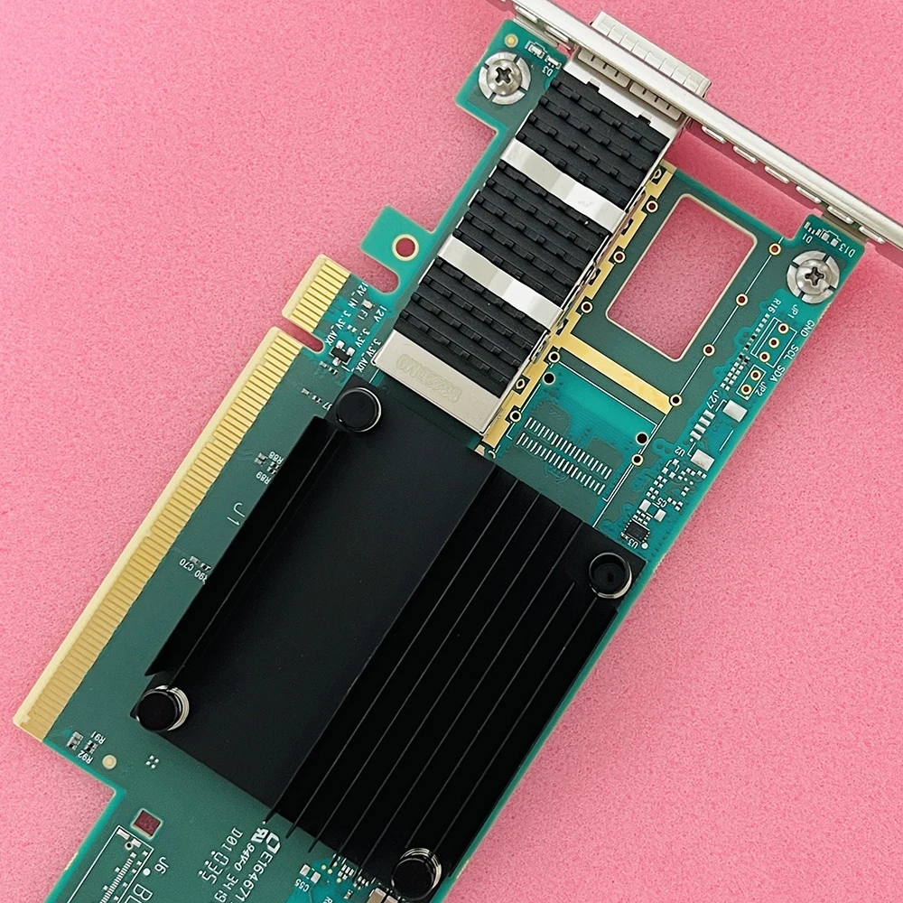NIC CX653105A MCX653105A-EFAT ConnectX-6 EDR IB/HDR100/100GbE Single Port Network Card
NIC CX653105A MCX653105A-EFAT ConnectX-6 EDR IB/HDR100/100GbE Single Port Network Card