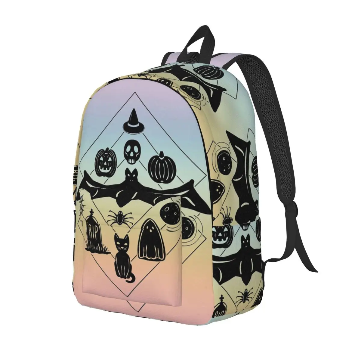 Spookie Things Rainbow Sorbet Coal Backpack Daypack Large Capacity Children BookBag School Bag Shoulder Bags for Boys Girls
Spookie Things Rainbow Sorbet Coal Backpack Daypack Large Capacity Children BookBag School Bag Shoulder Bags for Boys Girls