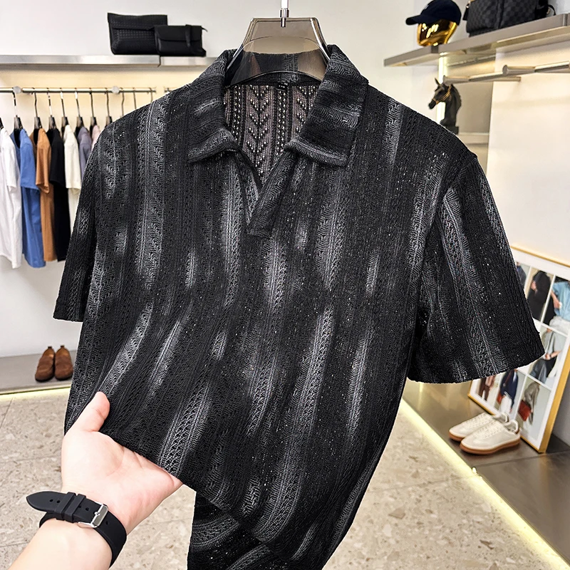 2026 New Men's Collar Regular Cool Short Sleeved Polo Shirt
2026 New Men's Collar Regular Cool Short Sleeved Polo Shirt