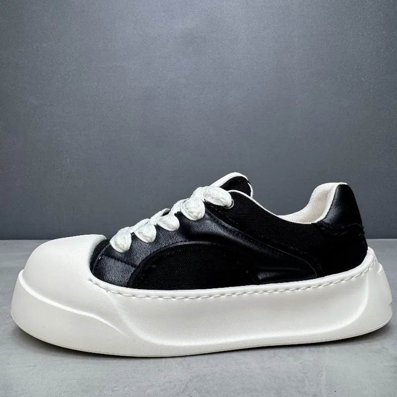 Luxury Designer Shoes Men's Thick Sole Casual Hiking Sneakers Male Outdoor Fashion Canvas Lace Up Platform Board Shoes Male
Luxury Designer Shoes Men's Thick Sole Casual Hiking Sneakers Male Outdoor Fashion Canvas Lace Up Platform Board Shoes Male