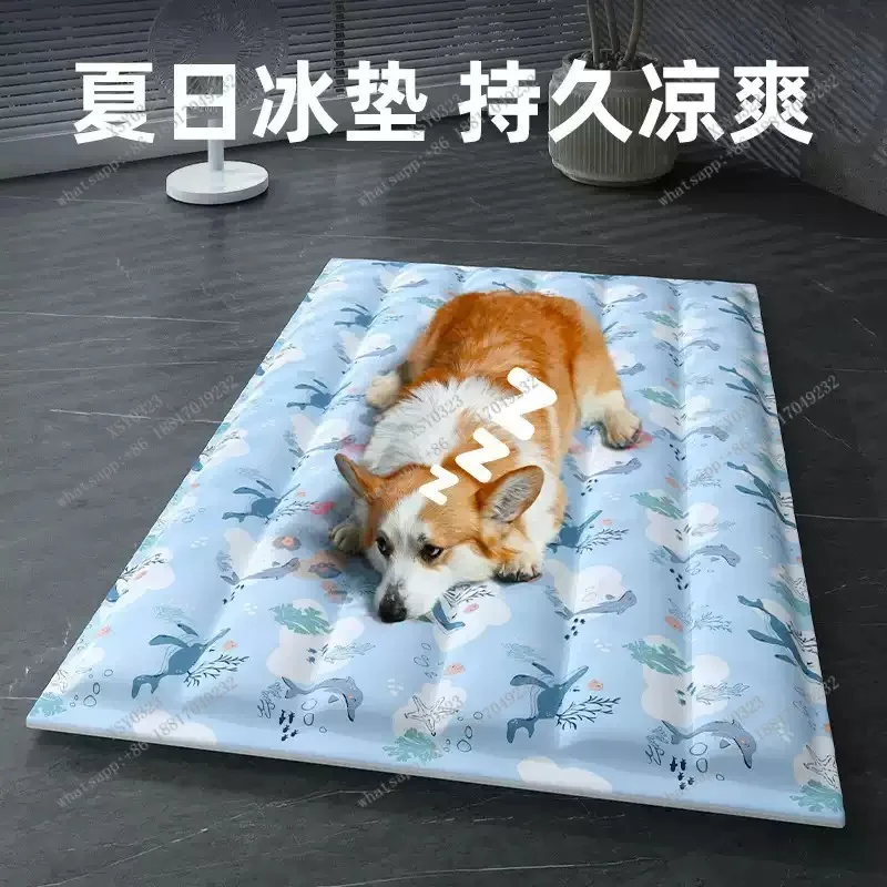 Pet Summer Cooling Mat Ice Pad Dog Cat Sleeping Bed Breathable Cool Cushion for Home Floor
Pet Summer Cooling Mat Ice Pad Dog Cat Sleeping Bed Breathable Cool Cushion for Home Floor
