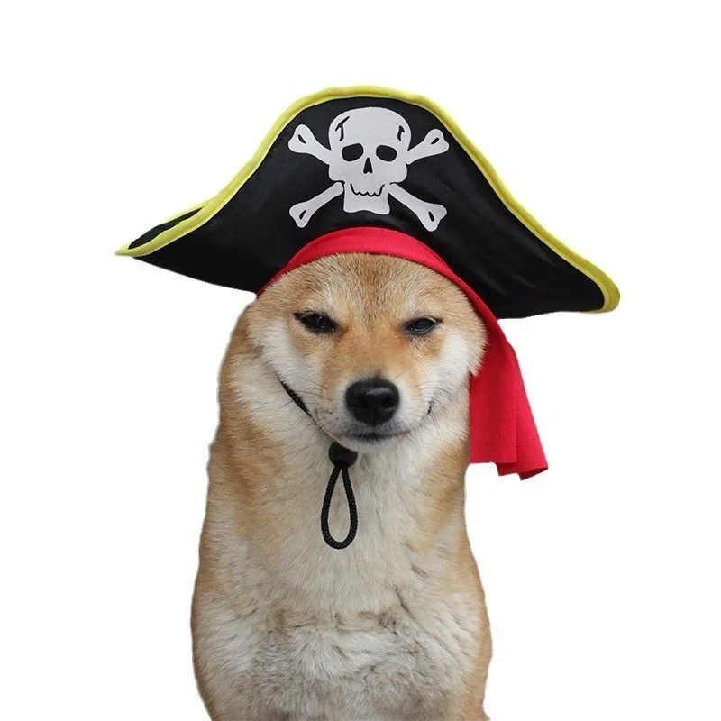 Halloween Pirate Hats For Dogs And Cats Pet Costumes Adjustable Chin Strap Soft Lightweight Washable Party Accessory Photo Props
Halloween Pirate Hats For Dogs And Cats Pet Costumes Adjustable Chin Strap Soft Lightweight Washable Party Accessory Photo Props