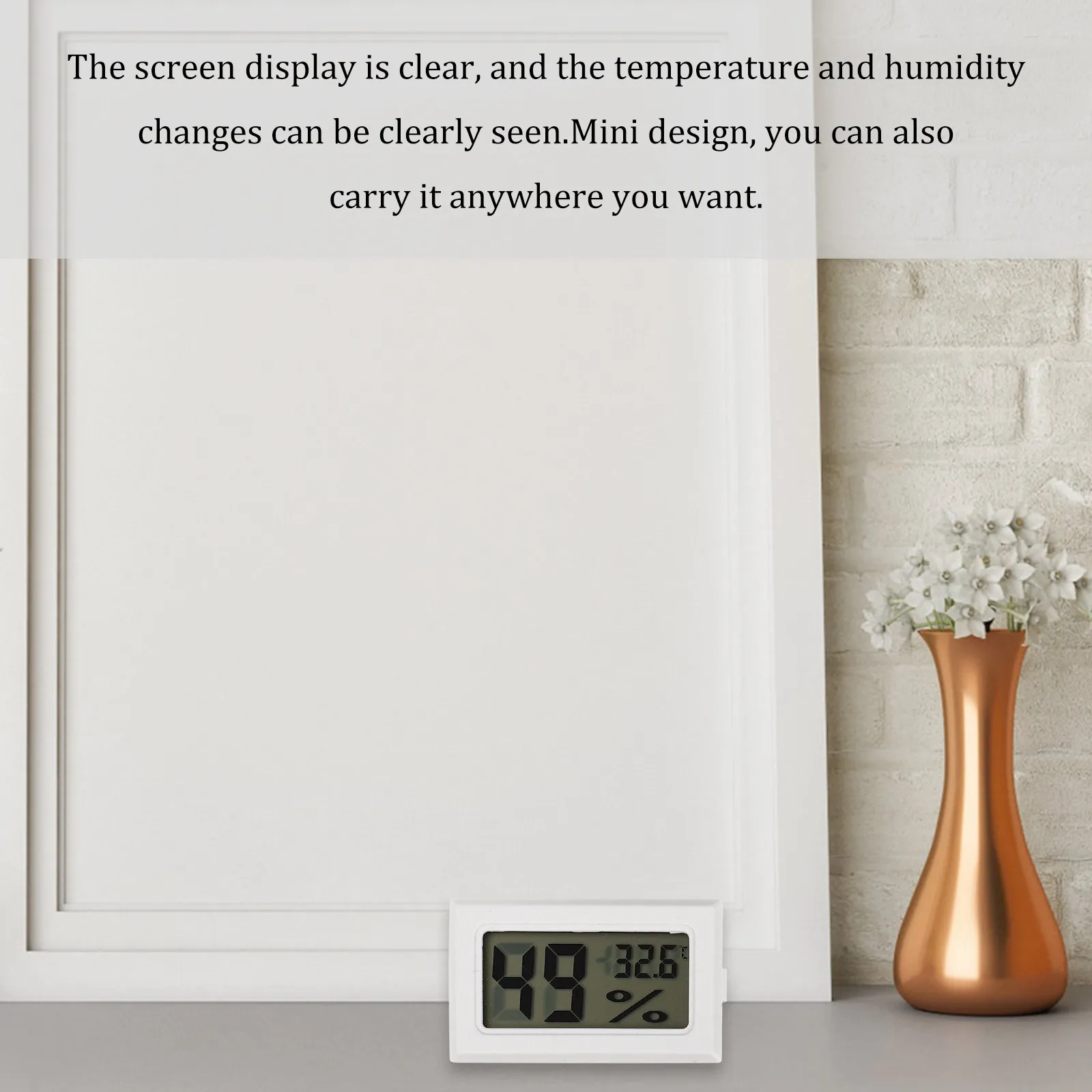 1Pcs Digital Home Thermometer Humidity Monitor Indoor Hygrometer Electronic Room Temperature Monitor Desktop Humidity Device
1Pcs Digital Home Thermometer Humidity Monitor Indoor Hygrometer Electronic Room Temperature Monitor Desktop Humidity Device